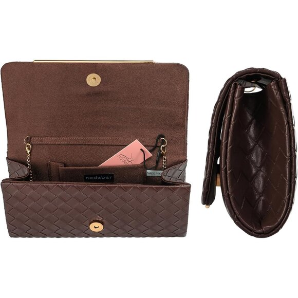 Lightweight Women's Clutch Handbag with Magnetic Closure for Special Occasions - Picture 7 of 7